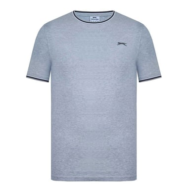 Slazenger - T-Shirt für Herren, Baumwolle (Grau meliert)