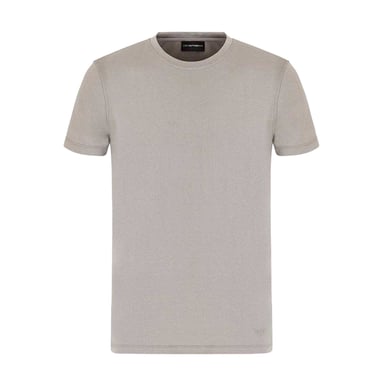 Emporio Armani EA7 - T-Shirt für Herren, Schmal, kurzärmlig (Grau)