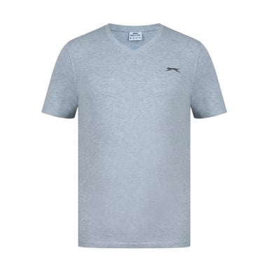 Slazenger - T-Shirt für Herren, Baumwolle (Grau meliert)