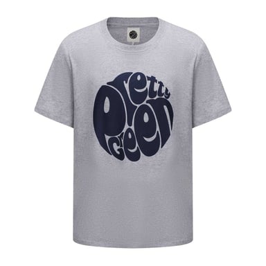 Pretty Green - T-Shirt für Herren, Baumwolle (Grau)