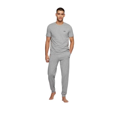 Boss - "Mixmatch" T-Shirt für Herren, Rundhalsausschnitt, kurzärmlig (Mittelgrau)