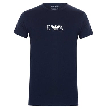 Emporio Armani - T-Shirt für Herren, Baumwolle, Regulär (Marine)