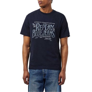 Replay - "Blue Jeans" T-Shirt für Herren (Marine)