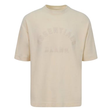 Blank Essentials - T-Shirt für Herren, Rundhalsausschnitt (Sommer Sandgelb)