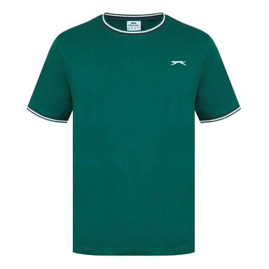 Slazenger - T-Shirt für Herren, Baumwolle (Flaschengrün)