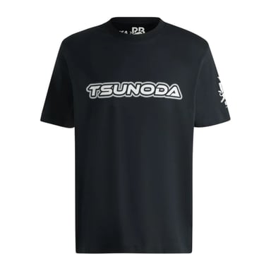 Hugo - "Tsunoda" T-Shirt für Herren, Rundhalsausschnitt, Regulär (Schwarz)