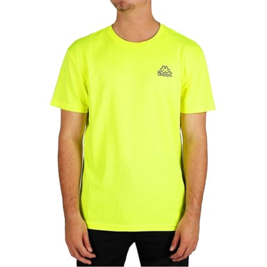 Kappa - T-Shirt für Herren, Regulär (Gelb)