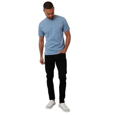 Threadbare - T-Shirt für Herren, Bezugsstoff (gewaschenes Denim)