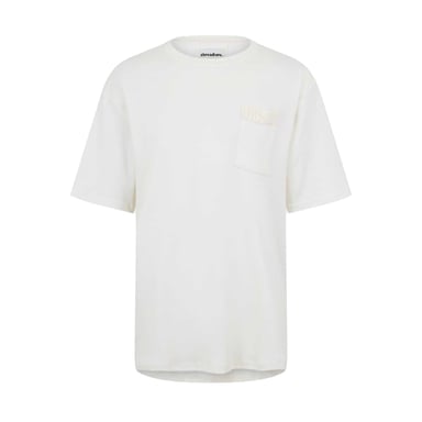 Threadbare - "Dunedin" T-Shirt für Herren, Texturierter Strick, Regulär (Ecru)