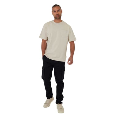 Threadbare - "Ambrosia" T-Shirt für Herren, Regulär (Steinfarben)