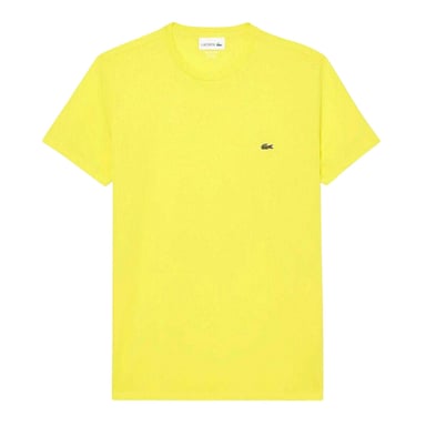 Lacoste - T-Shirt für Herren, Pima-Baumwolle (aus Peru) (Gelb)