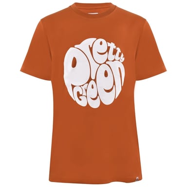 Pretty Green - T-Shirt für Herren, Rundhalsausschnitt (Orange)