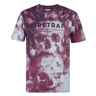Firetrap - "Sub" T-Shirt für Herren (Dunkelrot)