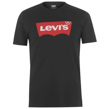 Levis - T-Shirt für Herren (Schwarz/Rot)