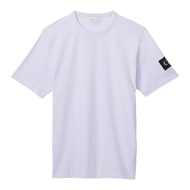Calvin Klein - T-Shirt für Herren, Rundhalsausschnitt, Regulär (Flieder)