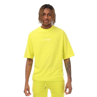 Hype - T-Shirt für Herren, Logo, Übergroß (Limone)