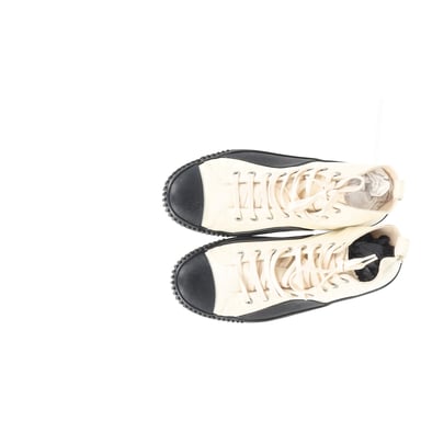 Balenciaga – High-Top-Sneaker mit Gummikappe aus weißem Canvas