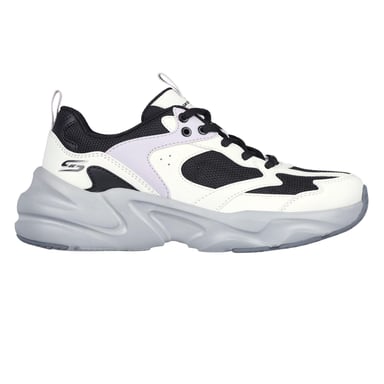 Skechers - "Bobsbamina" Sneaker für Damen (Schwarz/Weiß)