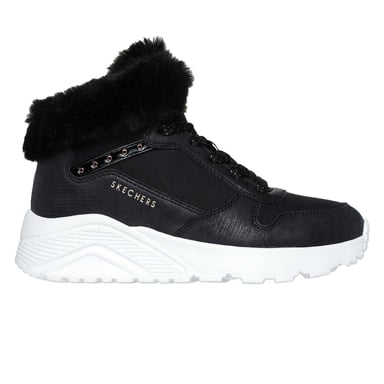 Skechers - "Uno Lite" High Top Turnschuhe für Kinder (Schwarz/Roségold)