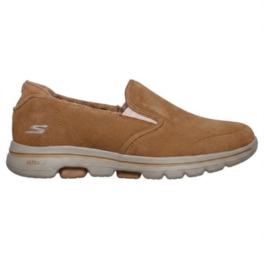 Skechers - "Gowalk" Sneaker für Damen, Wildleder (Kastanie)