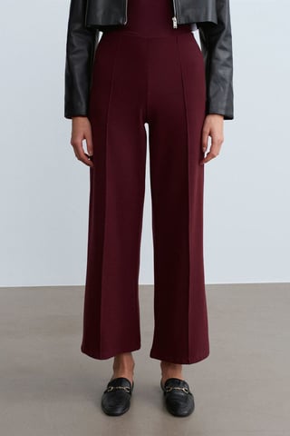 Damenweite Strickhose