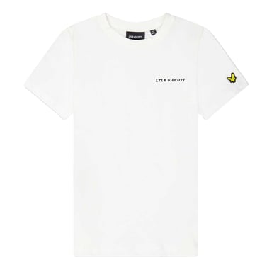 Lyle & Scott - T-Shirt für Kinder, Rundhalsausschnitt (Weiß)
