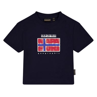 Napapijri - "Stella" T-Shirt für Kinder, Leicht, Leger (Meeresblau)