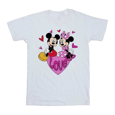 Disney - "Love" T-Shirt für Herren (Weiß)