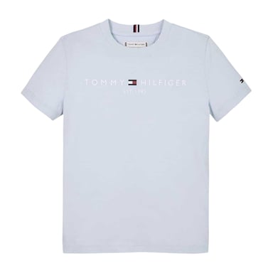 Tommy Hilfiger - T-Shirt für Kinder, Baumwolle (Lebhaftes Blau)