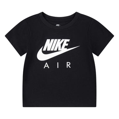 Nike - "Air" T-Shirt für Kinder, kurzärmlig (Schwarz)