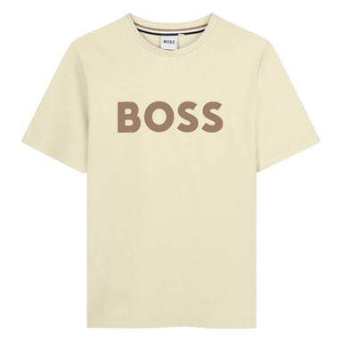 Boss - T-Shirt für Kinder (Cremefarbe)