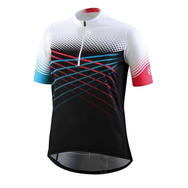 Bicycle Line - "Edera MTB" Radfahr-Trikot für Damen (Schwarz/Fuchsie)