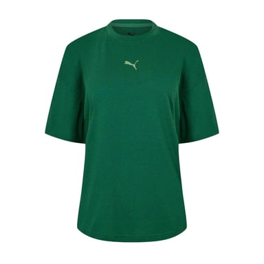 Puma - "Train" T-Shirt für Damen, Übergroß (Blattgrün)