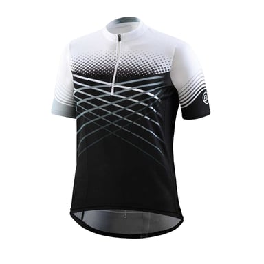 Bicycle Line - "Edera MTB" Radfahr-Trikot für Damen (Schwarz/Weiß)