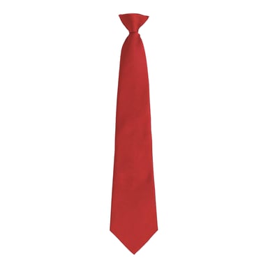 Premier - "Colours Orginals Fashion" Krawatte Zum Anklemmen (Rot)