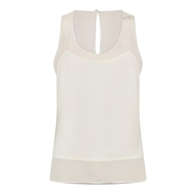 Ted Baker - Top für Damen, Racerback, Ärmellos (Elfenbein)