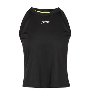 Slazenger - Ärmelloses Oberteil für Damen, Tennis (Schwarz)