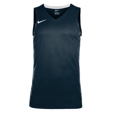 Nike - "Team" Basketball-Trikot für Herren, V-Ausschnitt (Weiß)