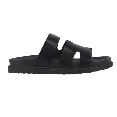 Miso - Rutsche für Damen, Leder (Schwarz)