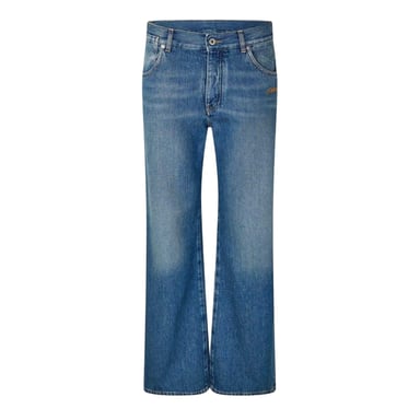 Off White - Jeans für Herren (Mittelblau)