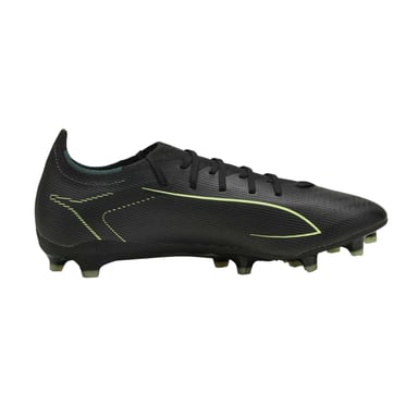 Puma - "Ultra 6 Match" Fußballschuhe mit festem Boden für Herren (Schwarz)