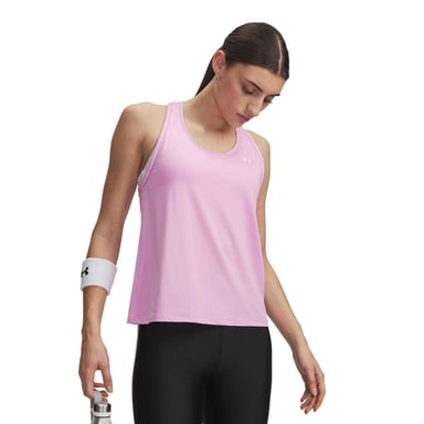 Under Armour - Ärmelloses Oberteil für Damen, 4-fache Dehnrichtung (Morgenröte)
