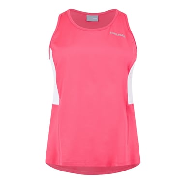 Head - Ärmelloses Oberteil für Damen, Runder Auschnitt, Schmal (Pink)