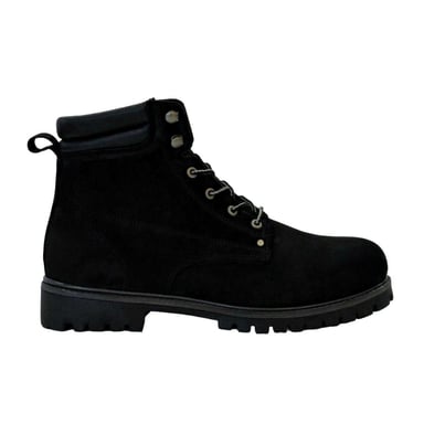Nicholas Deakins - "Ash" Stiefeletten für Herren, Leder, Gepolsterter Schaftrand (Schwarz)