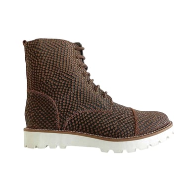 Firetrap - "Lizzy" Stiefeletten für Damen, Leder, Seitlicher Reißverschluss (Braun)