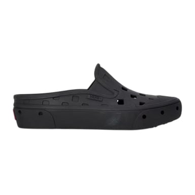 Vans - Perforiert Mules für Damen, flach geformter Absatz (Schwarz)