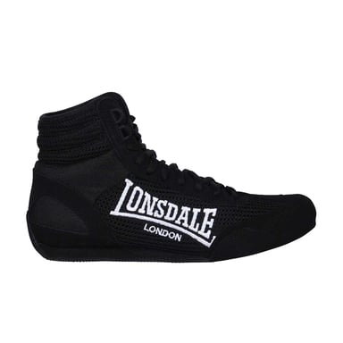 Lonsdale - "Contender" Boxschuhe für Kinder (Schwarz)