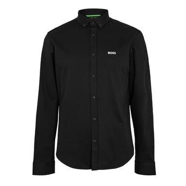 Boss - "Motion" Hemd für Herren, Baumwolle (Schwarz)