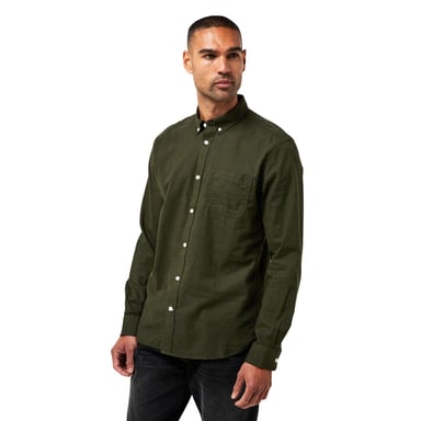Only - Button-Down-Hemd für Herren, Regulär, Langärmlig (Kolophonium)