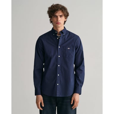 Gant - Hemd für Herren, Popelin (Marine)